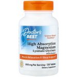 Doctor’s Best Magnesium High Absorption 100% chelated hořčík chelát 120 tablet – Hledejceny.cz