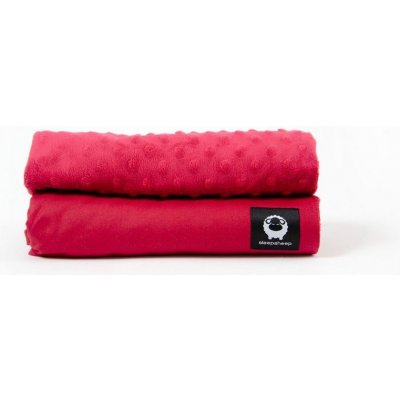 Sleepsheep bavlněná bonding deka s minky vínová – Zboží Dáma