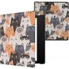 Pouzdro na čtečku knih KW Mobile Cats KW4941740 pro Amazon Kindle Oasis 2 / 3 vícebarevné