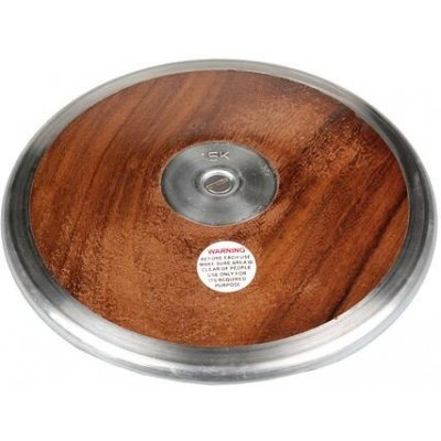 Club dřevěný disk s litinovým rámečkem 2 kg – Zboží Dáma