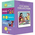 Raina Telgemeier Collection Box Set Smile, Drama, Sisters, Ghosts, Guts – Hledejceny.cz