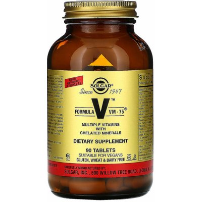 Solgar Formula VM-75 90 tablet – Hledejceny.cz