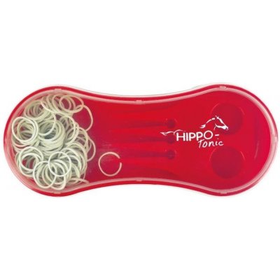 HIPPOTONIC Kartáč s gumičkami do hřívy červený – Zbozi.Blesk.cz