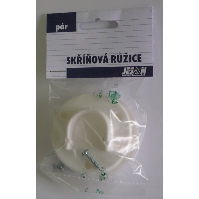 J růžice skříňová bílá á50ks – Zboží Mobilmania