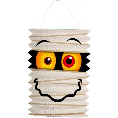 Závěsný lampion válec mumie 16 cm – Zboží Dáma