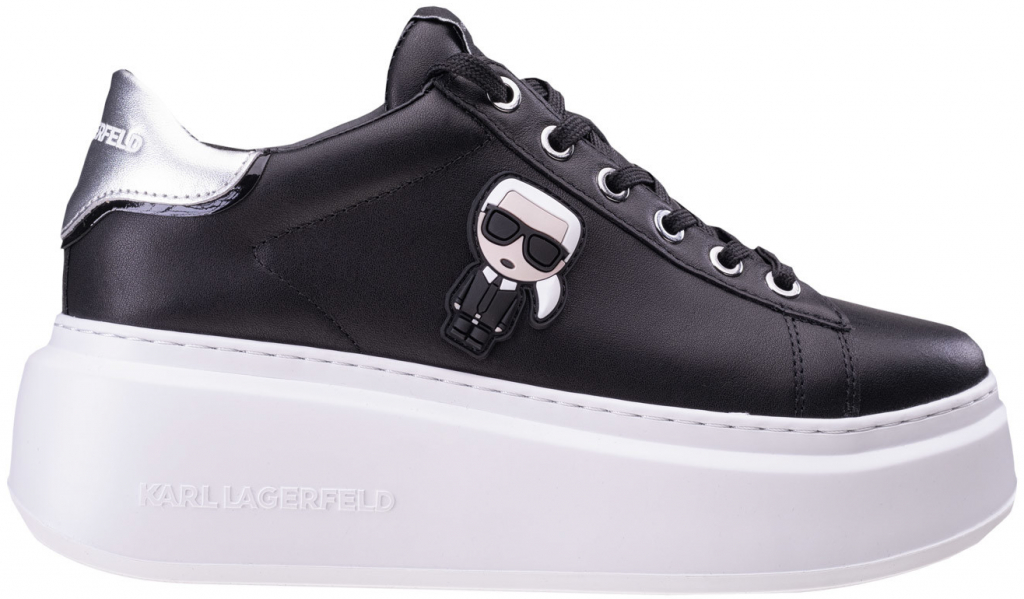 Karl Lagerfeld dámské tenisky Anakapri Karl Ikonic Lo Lace Kl63530-000 černá