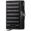 Pouzdro na doklady a karty Secrid Premium Miniwallet Emboss Lines Black