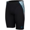 Koupací šortky, boardshorts Arena Planet Water Swim Jammer Black/White Multi