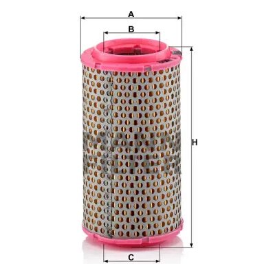 MANN FILTER Vzduchový filtr C 816/2 – Hledejceny.cz