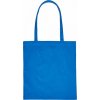 Nákupní taška a košík Printwear Bavlněná nákupní taška s dlouhými uchy, modrá královská, 38x42 cm