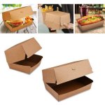 Box na hamburger nepromastitelný hnědý 11 x 11 x 9 cm 48506 – Hledejceny.cz