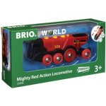 BRIO Červená lokomotiva na baterie Lola – Zboží Dáma