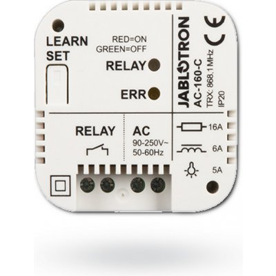JABLOTRON AC-160-C - (0102-292) - Bezdrátové multifunkční relé do montážní krabice 90471130 – Zboží Živě