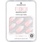 Essence French Manicure Click & Go Nails umělé nehty 02 Babyboomer Style 12 ks – Zboží Mobilmania