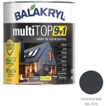 Balakryl MultiTOP 9v1 RAL 7016 0,75 L šedá – Zboží Mobilmania