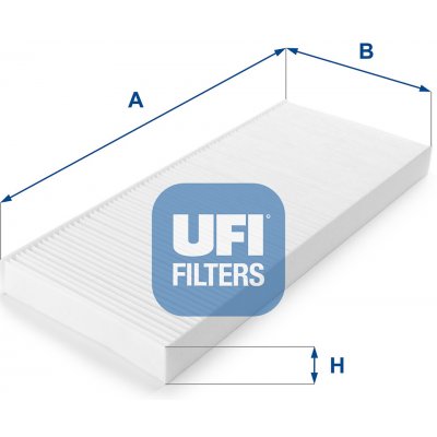 Filtr, vzduch v interiéru UFI 53.069.00 (5306900) – Hledejceny.cz