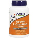 Now Foods Foods Acetyl-L-Carnitine 500 mg 100 kapslí – Hledejceny.cz