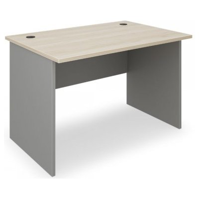 Rauman Stůl SimpleOffice 120 x 80 cm dub světlý / šedá