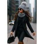 Fashionweek Dámská souprava čepice a šály WOOL-SET šedý – Hledejceny.cz