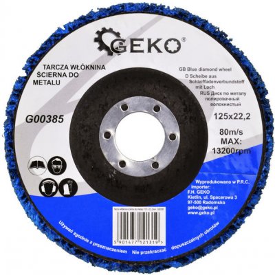 Brusný kotouč na odstraňování barvy 125x22,2mm 02083 – Zboží Dáma