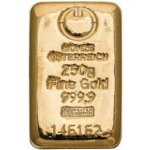 Münze Österreich zlatý slitek 250 g – Zboží Dáma