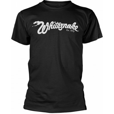 Whitesnake tričko Est 1978 black