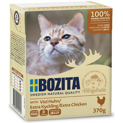 Bozita kousky jelly kuře 370 g – Zboží Mobilmania