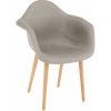 Jídelní židle Kondela Kadir New Typ 4 šedá / buk
