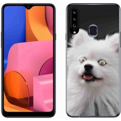 Pouzdro mmCase Gelové Samsung Galaxy A20S - bílý špic – Zbozi.Blesk.cz