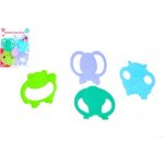 Teddies Řetěz na kočárek/postýlku 4 zvířátka plast 9ks na kartě – Hledejceny.cz