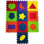 COSING Pěnová podložka puzzle Tvary 10ks – Zbozi.Blesk.cz