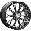 Alu kolo, lité kolo MONACO WHEELS FF3 8,5x19 5x108 ET45 black polished