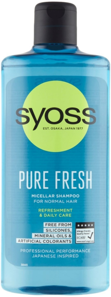 Syoss Micellar Shampoo Pure Fresh 440 ml