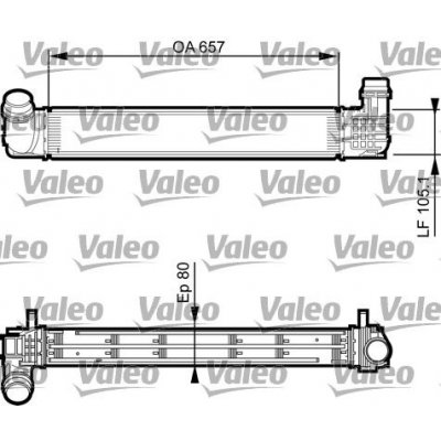 Chladič turba VALEO 818270 – Zboží Mobilmania