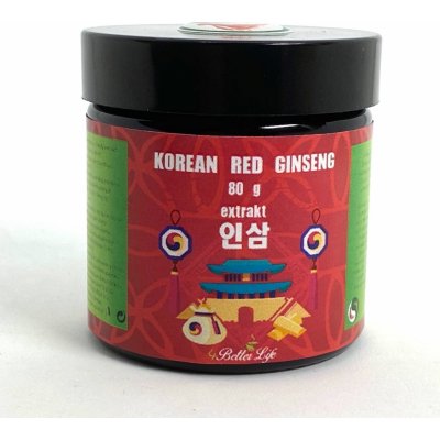 4betterlife Ženšen korejský červený extrakt nejprodávanější 80 g