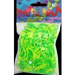 RAINBOW LOOM Original gumičky 300 kusov žlto zelená – Zboží Dáma
