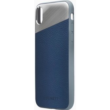 Pouzdro CYGNETT iPhone X Leather Case in Navy