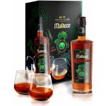 Malteco 15y 40% 0,7 l (dárkové balení 2 sklenice)