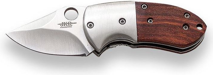 Joker Lock Knife Wood Handle 45 mm