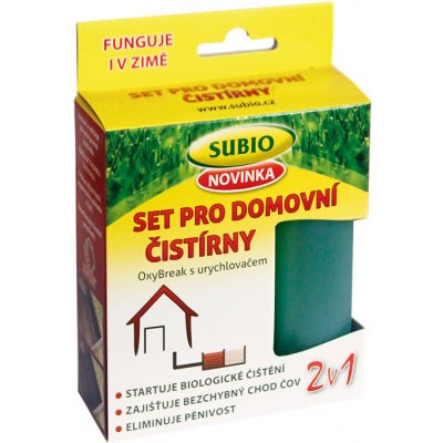 Subio OxyBreak | Set pro domovní čistírny s urychlovačem – Zboží Dáma