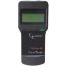 Ampérmetry a voltmetry Gembird Zkoušečka kabelů Digital network cable tester RJ45 (Cat 5E, 6E, coaxial, telephone)