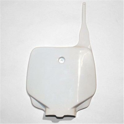 UFO Přední tabulka Kawasaki KX 80 1998-2000 KX 85 2001-2013 bílá – Zboží Mobilmania