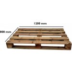 Paleta dřevěná EUR 80x120cm – Hledejceny.cz