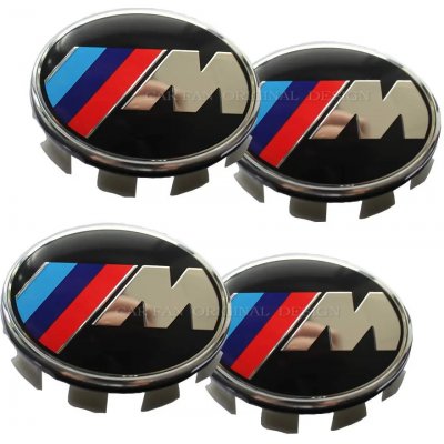 Znak BMW ///M do středů kol 68mm sada 4ks (logo) – Zbozi.Blesk.cz