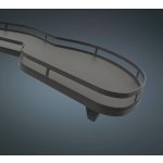 Kesseböhmer KES LEMANS Arena Style police antracit 450 mm pravý – Hledejceny.cz