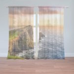 Sablio Záclony Skalnaté pobřeží: 2ks 150x250cm – Hledejceny.cz