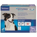 Effipro Duo Spot-on Dog M 10-20 kg 4 x 1,34 ml – Hledejceny.cz