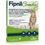 Fipnil Combo Spot-on Cat 50 / 60mg 3 x 0,5 ml – Zboží Mobilmania