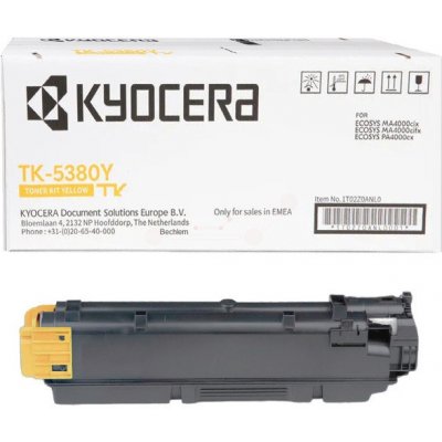 Kyocera Mita TK-5380Y - originální – Sleviste.cz