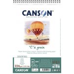 Canson C à grain Dessin A4 224g 30 archů kroužková vazba – Zboží Mobilmania
